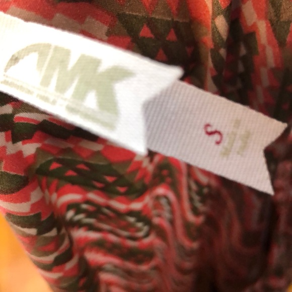 MK Salmon Sleeveless Southwest Graphic Dress - Picture 5 of 6